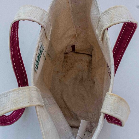 LL Bean Boat And Tote Bag Small Made in USA VTG 80s Classic - Picture 11 of 16
